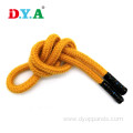 5mm Silicone Tip Color Cotton Braided Rope